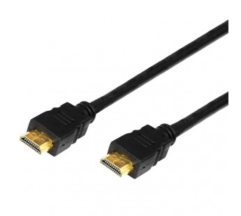 Шнур шт.HDMI - шт.HDMI v1.4  3,0м Gold с ферритовыми фильтрами "Rexant"#2052590
