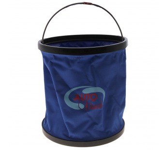 Ведро "AUTOVIRAZH" автомобильное, складное 11л, в чехле#1860777