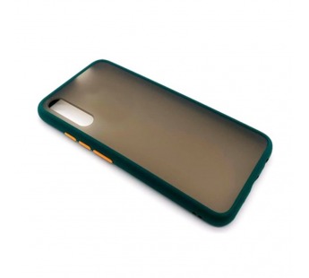 Чехол Honor 9X/Huawei P Smart Z/Y9 Prime (2019) Противоударный Матовый Темно-Зеленый (без отпечатка)#2103356