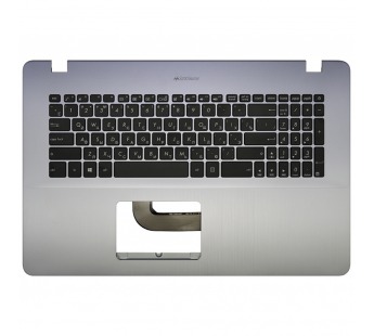 Клавиатура Asus VivoBook 17 X705UB серо-синяя топ-панель без подсветки#2173982