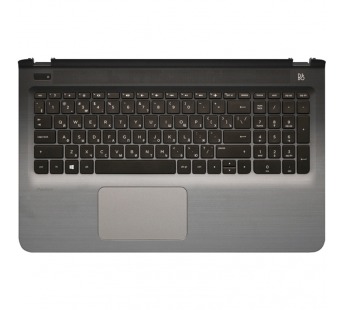 Клавиатура HP Pavilion 15-ab (RU) серебряная топ-панель с подсветкой#1880277