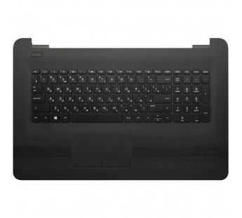 Клавиатура HP 17-x (RU) черная топ-панель#1853094