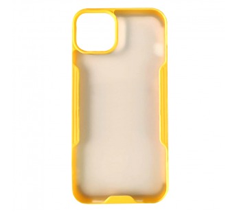 Чехол-накладка BUBBLE SILICONE для Iphone 13 (Yellow)#1741858