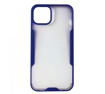 Чехол-накладка BUBBLE SILICONE для Iphone 13 Pro (Dark-blue)#1741861
