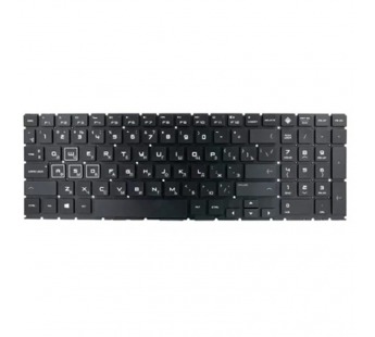 Клавиатура NSK-XP2BQ для HP черная с RGB-подсветкой#2102477