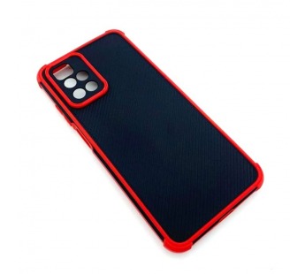 Чехол Xiaomi Redmi 10 (2021) Robust Черно-Красный#2097805