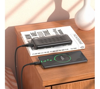 Внешний аккумулятор HOCO J90 10000 mAh PD 20W +QC 3.0 (черный)#1781983