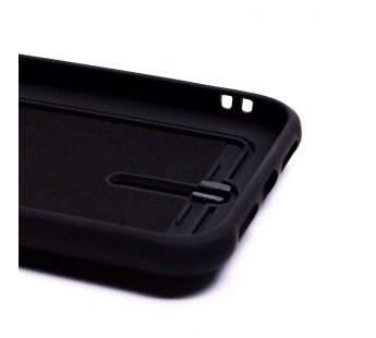 Чехол-накладка - SC304 с картхолдером для "Apple iPhone 11" (black) (208469)#2139738