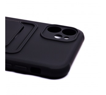 Чехол-накладка - SC304 с картхолдером для "Apple iPhone 11" (black) (208469)#2139739