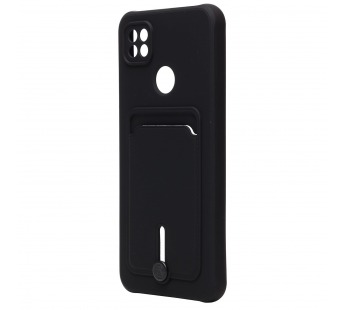 Чехол-накладка - SC304 с картхолдером для "Xiaomi Redmi 10A" (black) (208511)#1960425