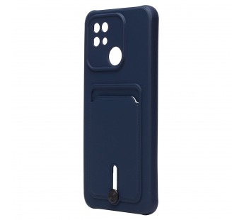 Чехол-накладка - SC304 с картхолдером для "Xiaomi Redmi 10C" (dark blue) (208523)#1960429