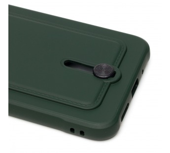 Чехол-накладка - SC304 с картхолдером для "Xiaomi Redmi 9A/Redmi 9i" (dark green) (208494)#1769749