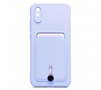 Чехол-накладка - SC304 с картхолдером для "Xiaomi Redmi 9A/Redmi 9i" (light violet) (208498)#1769746