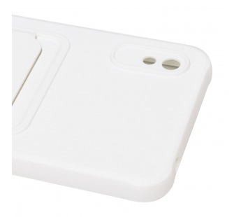 Чехол-накладка - SC304 с картхолдером для "Xiaomi Redmi 9A/Redmi 9i" (white) (208496)#1769743