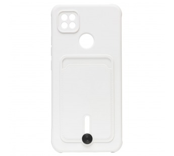 Чехол-накладка - SC304 с картхолдером для "Xiaomi Redmi 9C" (white) (208503)#1769664