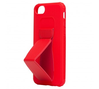 Чехол-накладка - PC058 для Apple iPhone 7/iPhone 8/iPhone SE 2020 с подставкой и магнитом (red)#1742804
