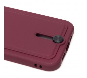 Чехол-накладка - SC304 с картхолдером для Apple iPhone 13 Pro (bordo)#1756321