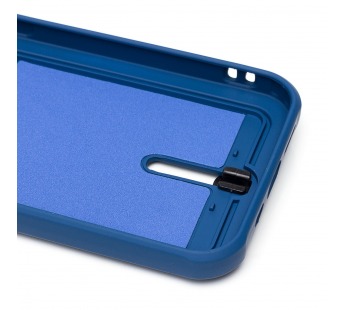 Чехол-накладка - SC304 с картхолдером для Apple iPhone 13 Pro (blue)#1756326