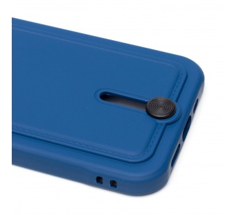 Чехол-накладка - SC304 с картхолдером для Apple iPhone 13 Pro (blue)#1756325