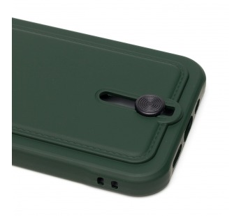 Чехол-накладка - SC304 с картхолдером для Apple iPhone 13 Pro (dark green)#1756329