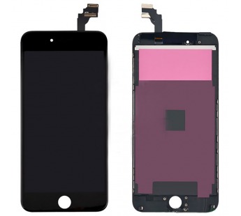 Дисплей для iPhone 6 Plus + тачскрин черный с рамкой (Premium)#1897327
