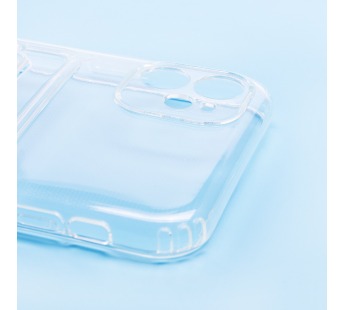 Чехол-накладка - SC276 с картхолдером для "Apple iPhone 11" (transparent) (209128)#2093471
