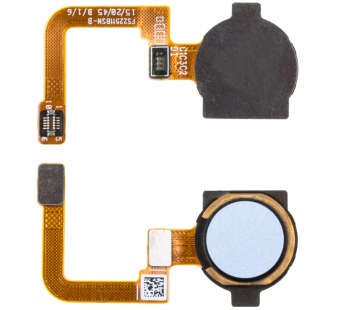 Шлейф для Realme C15 (RMX2180) сканер отпечатка пальцев Серебро#1745029