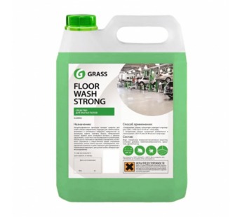 Средство моющее 5,6л GRASS Floor Wash Strong щелочное для особо сильных загрязнений в канистре 1/4шт#1744591