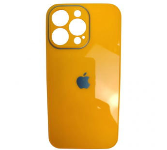                                 Чехол силикон-пластик iPhone 13 Pro глянец с логотипом желтый*#2130467