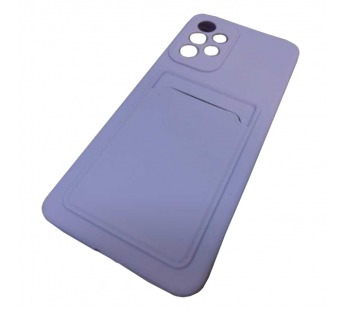                                     Чехол силиконовый Samsung A33 с визитницей сиреневый*#1779586