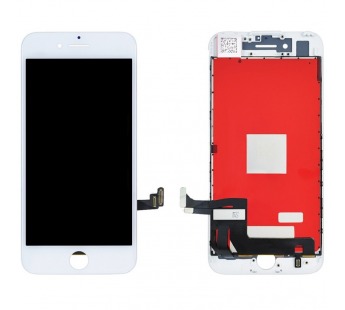 Дисплей для iPhone 7 + тачскрин белый с рамкой (Premium)#1856606