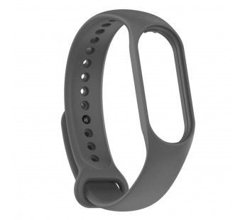 Ремешок - WB13 для "Xiaomi Mi Band 7" силиконовый (grey) (206593)#1751352