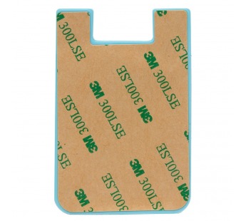 Картхолдер - CH01 футляр для карт на клеевой основе (light blue) (206928)#2068424