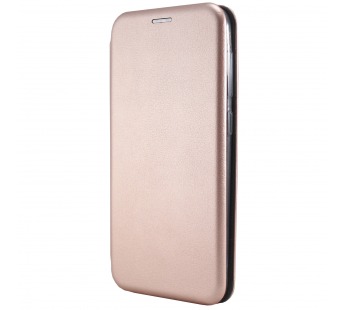                                    Чехол-книжка Samsung А02s BF модельный силиконовый с кожаной вставкой розовый*#1748048
