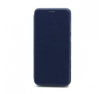                                     Чехол-книжка Samsung А32 BF модельный силиконовый с кожаной вставкой темно-синий*#1846714