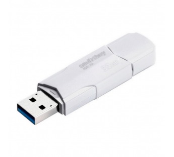 Флеш-накопитель USB 32GB Smart Buy Clue белый#1757395