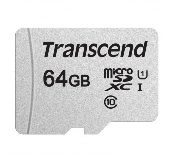 Карта памяти MicroSD 64GB Transcend 300S UHS-I U1 без адаптрера#1758037