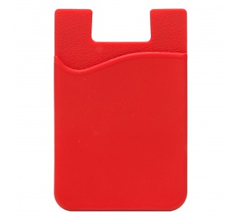 Картхолдер - CH01 футляр для карт на клеевой основе (red)#1750597