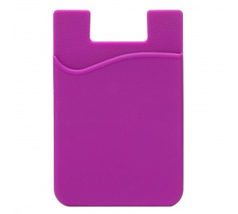 Картхолдер - CH01 футляр для карт на клеевой основе (violet)#1750599
