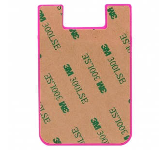 Картхолдер - CH01 футляр для карт на клеевой основе (pink)#1750606