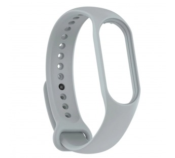 Ремешок - WB13 для Xiaomi Mi Band 7 силиконовый (light grey)#1751375