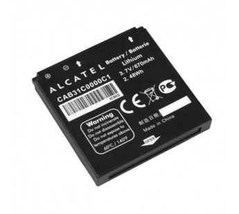                     Аккумулятор Alcatel 606 (CAB31C0000C1) тех. упаковка#1752996