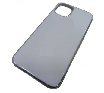                                 Чехол силиконовый iPhone 11 Pro (5.8") с хром. вставками белый*#1796997