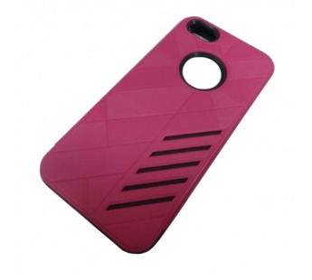                             Чехол пластиковый iPhone 5 противоударный вишневый*#1791071
