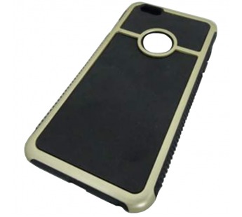                            Чехол пластиковый iPhone 6 Plus черно-золотистый*#1785662