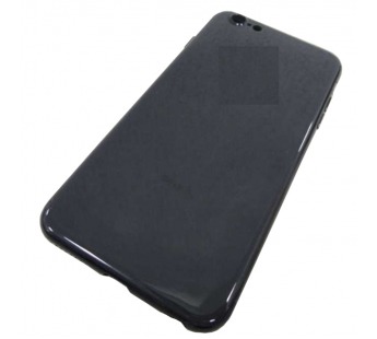                             Чехол силиконовый iPhone 6 Plus Fashion Case глянец черный*#1795421