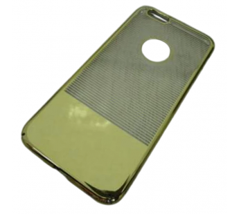                             Чехол пластиковый iPhone 7 (15040ch) вырез под логотип в полоску золото#2065412