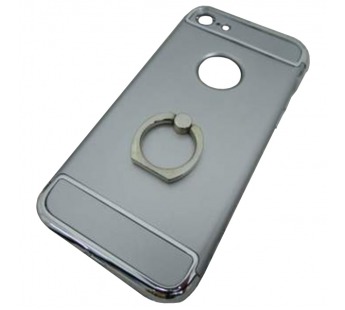                             Чехол пластиковый iPhone 7 серебристый с кольцом*#1775053
