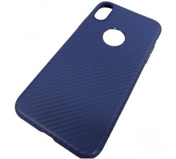                                 Задняя накладка Hoco Delicate shadow iPhone XS Max карбон синий* #1760457