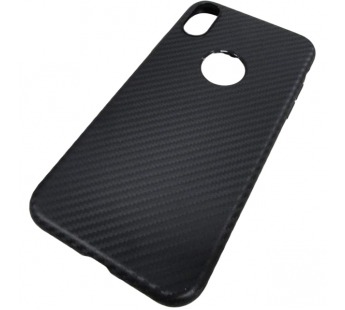                                 Задняя накладка Hoco Delicate shadow iPhone XS Max карбон черный* #1760458